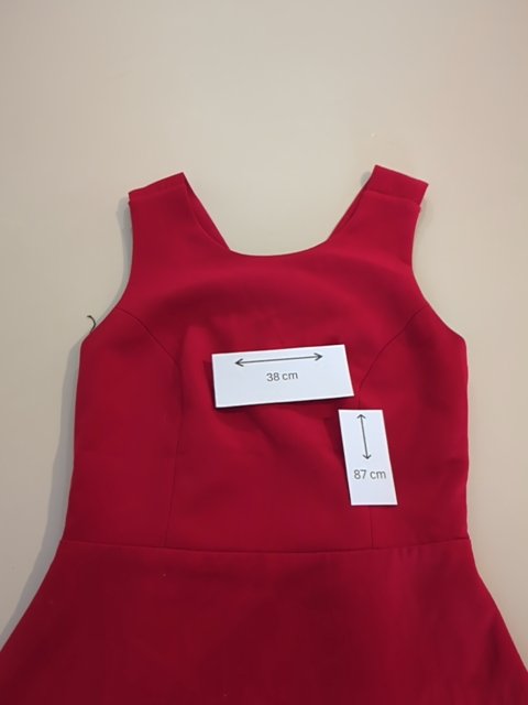 Fête Et Cocktail - Zara Basic - M - Rouge - Chiou-18