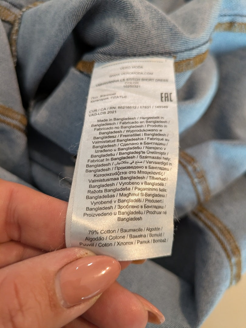 Robe Casual Vero Moda - Xl - Bleu - Myfed-58