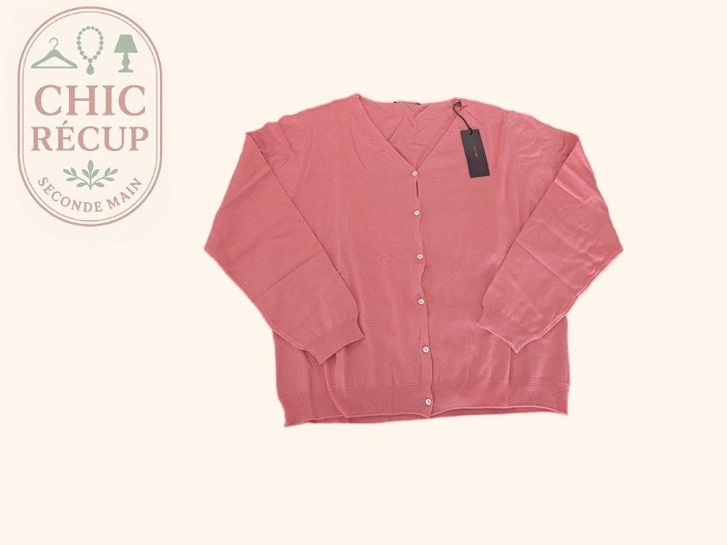 Cardigan Montagut - Xl - Rose - Labag-147