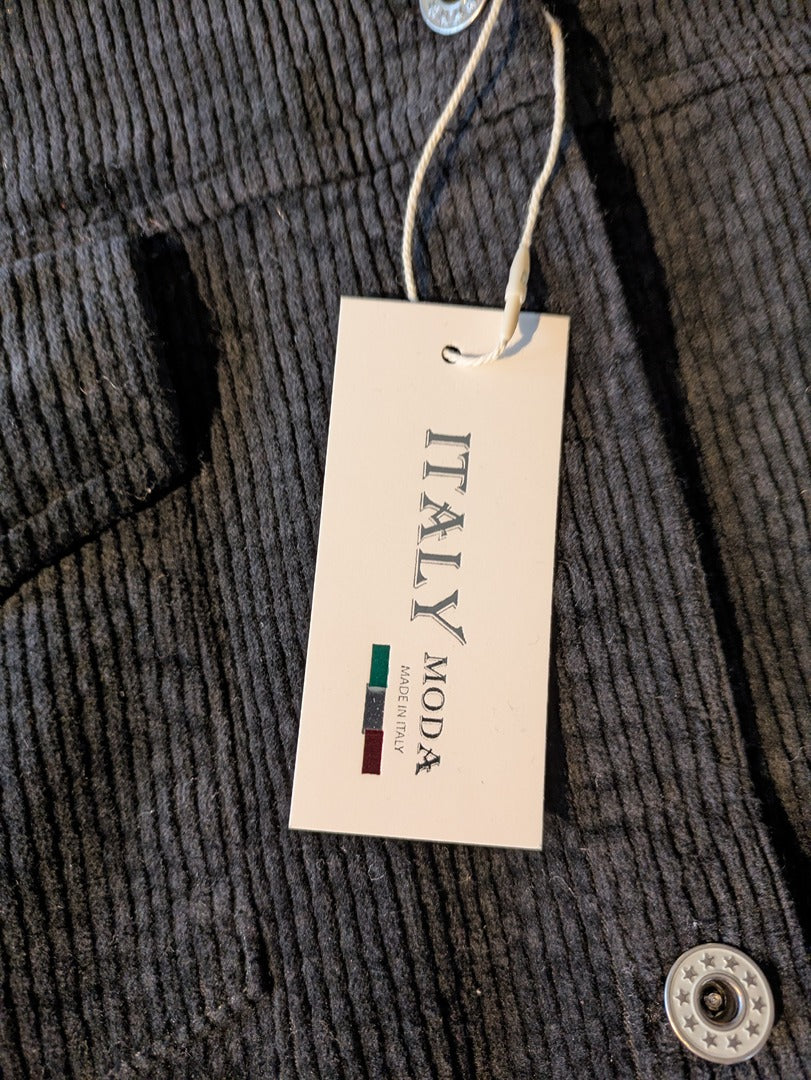 Veste En Jean Made In Italy - M - Noir - Lubel-30