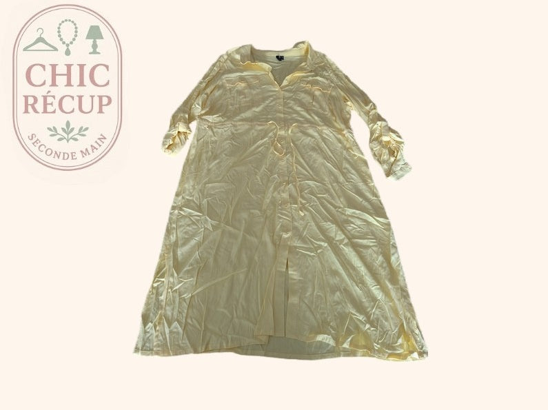 Robe chemise Vero Moda - 46 - Jaune - Vmjosie