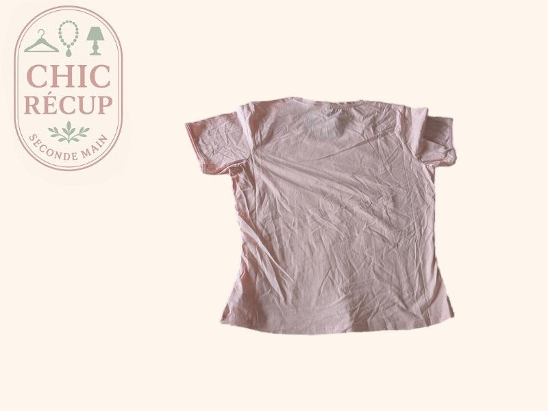 T-shirt Dim - Xl - Rose - 7901/a/07