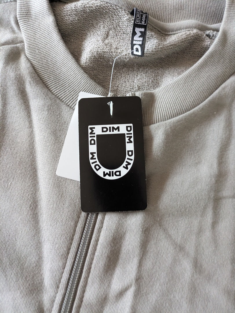 Gilet zippé Dim - Xl - Gris - 7991/p/07