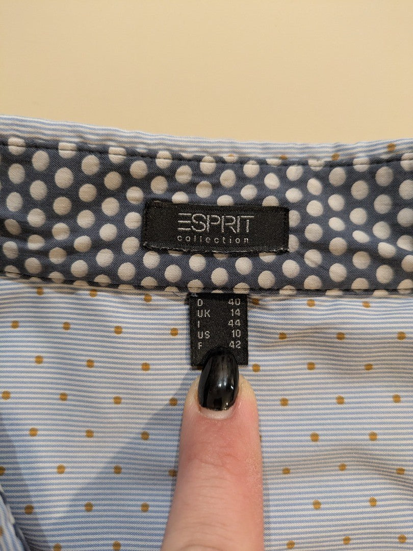 Chemise Esprit - L - Bleu Clair - Paval-31