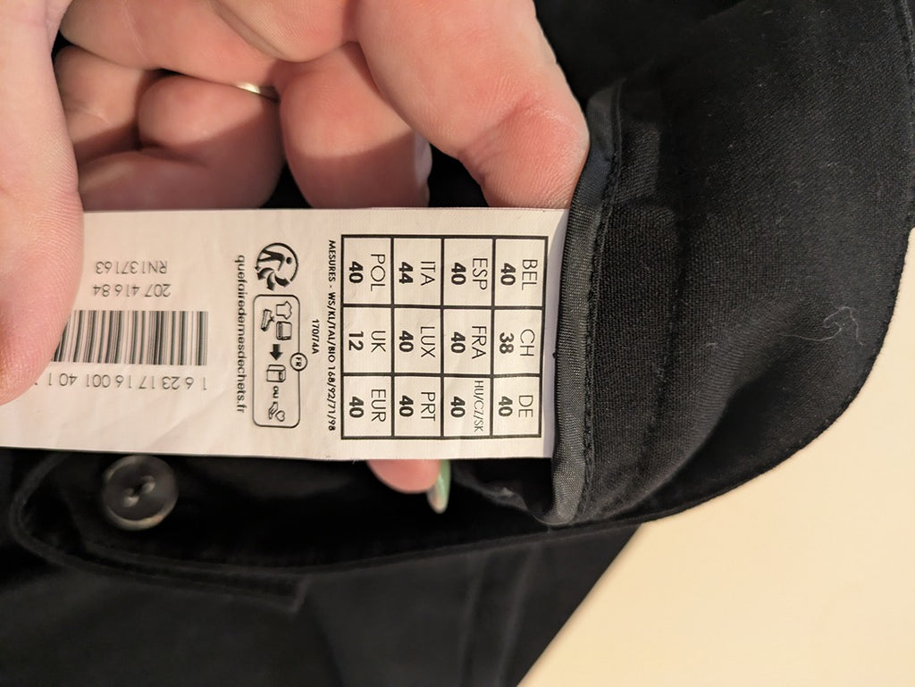 Pantalon tailleur Promod - 40 - Noir