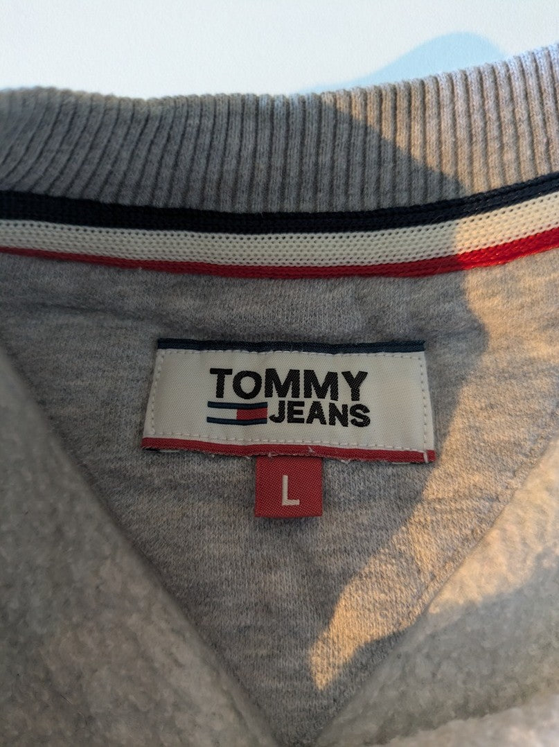 Sweat Tommy Jeans - L - Gris - Yuark-11