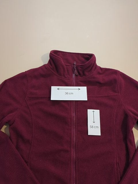 Veste Polaire - Nirvana - S - Bordeaux - Iscou-21