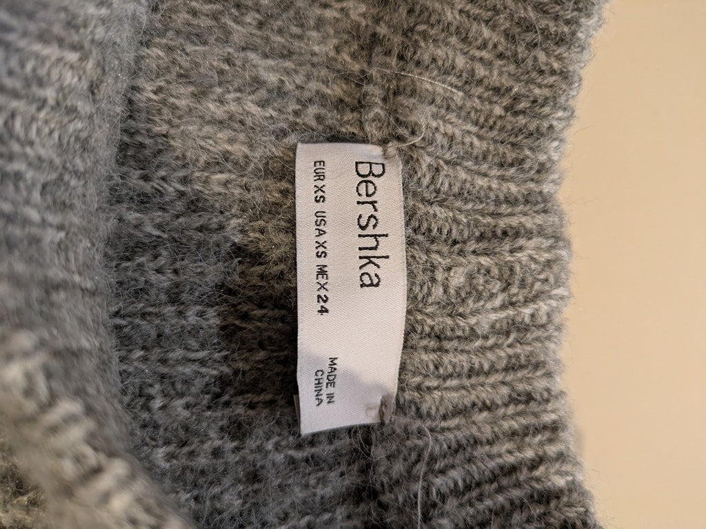 Blouses Manches Courte Bershka - Xs - Gris - Shbad-34