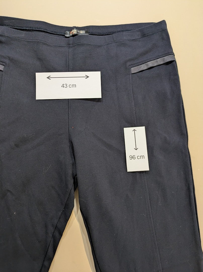 Legging Double Jeu - Xl - Noir - Myfed-59