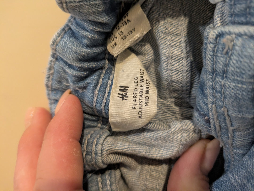 Jean flare H&m - 13 ans - Bleu