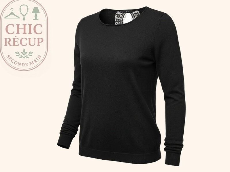 Blouse Etam - M - Noir - Qubu-r73