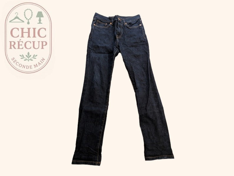 Jean skinny H&m - 32 - Bleu marine - Skinny