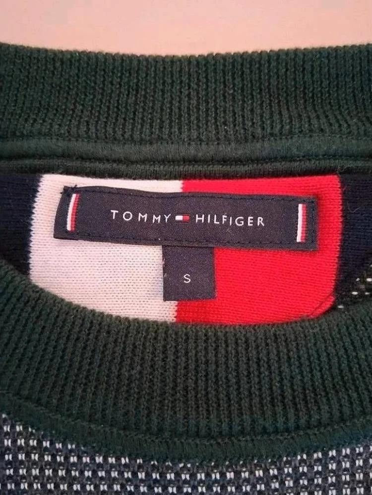 Pull Ras De Cou Tommy Hilfiger - S - Vert Foncé - Ayzan-44