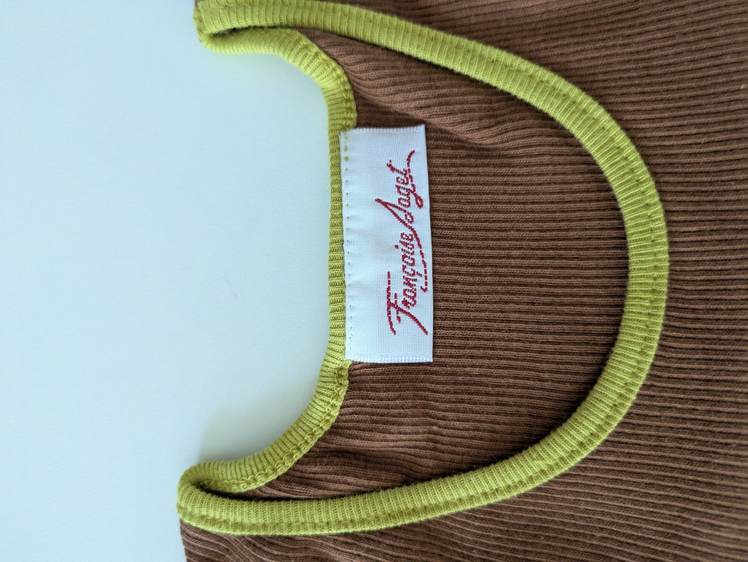 Robe Françoise Saget - 50 - Vert - Coton