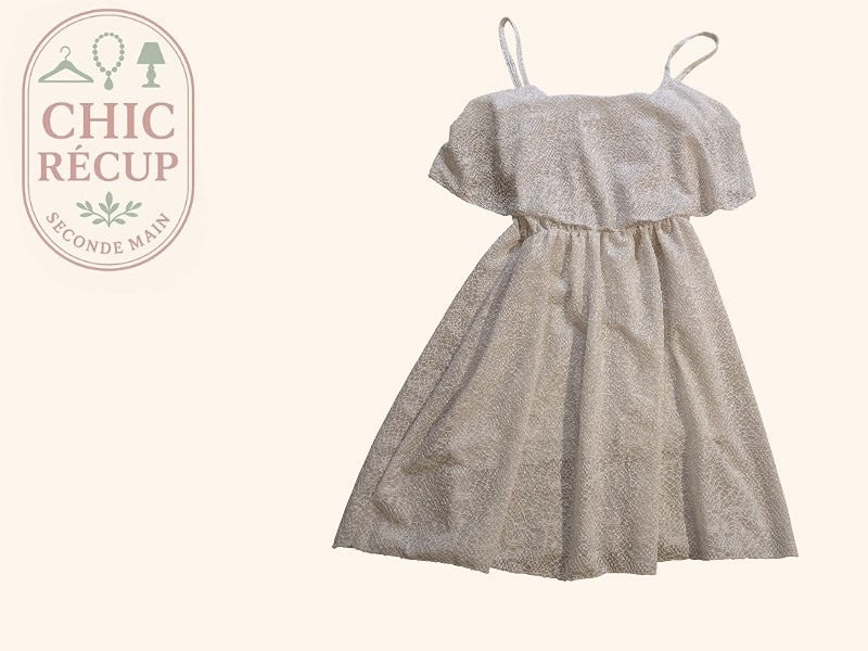 Robe D'été Sans Marque - S - Blanc - Anbou-54