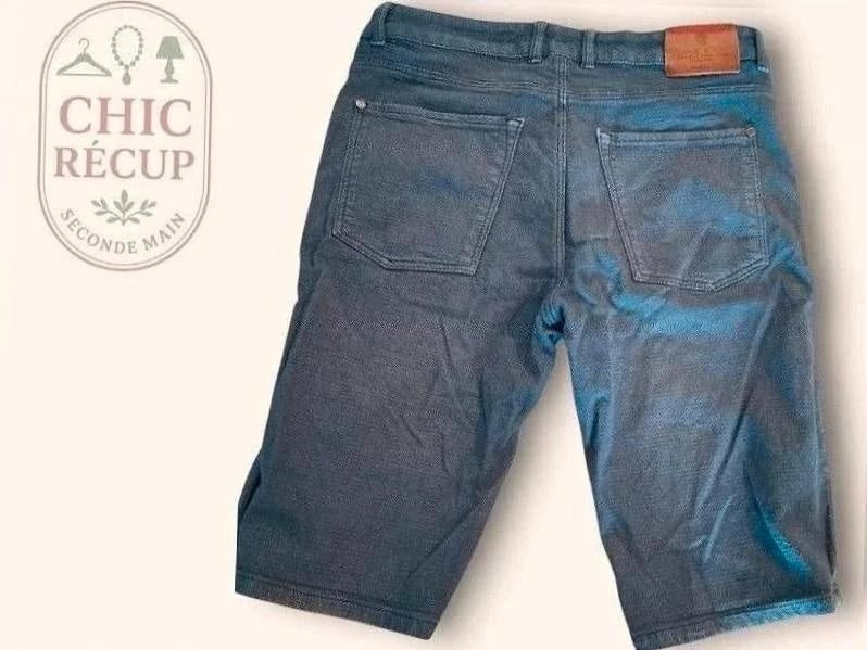 Short En Jean Izac - L - Bleu - Ayzan-24