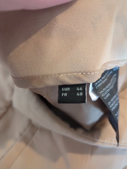Pantalon Ajusté - C&a - Fr 48 - Crème - Ampri-66