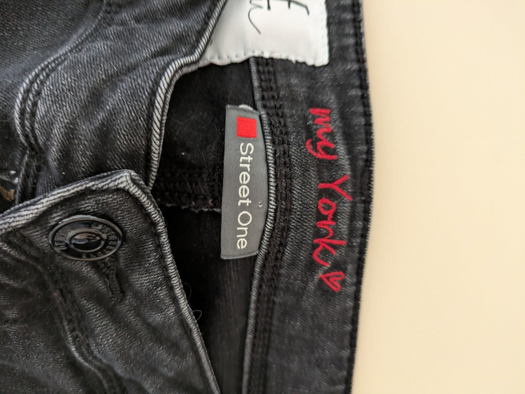 Jean slim Street One - 44 - Noir - York