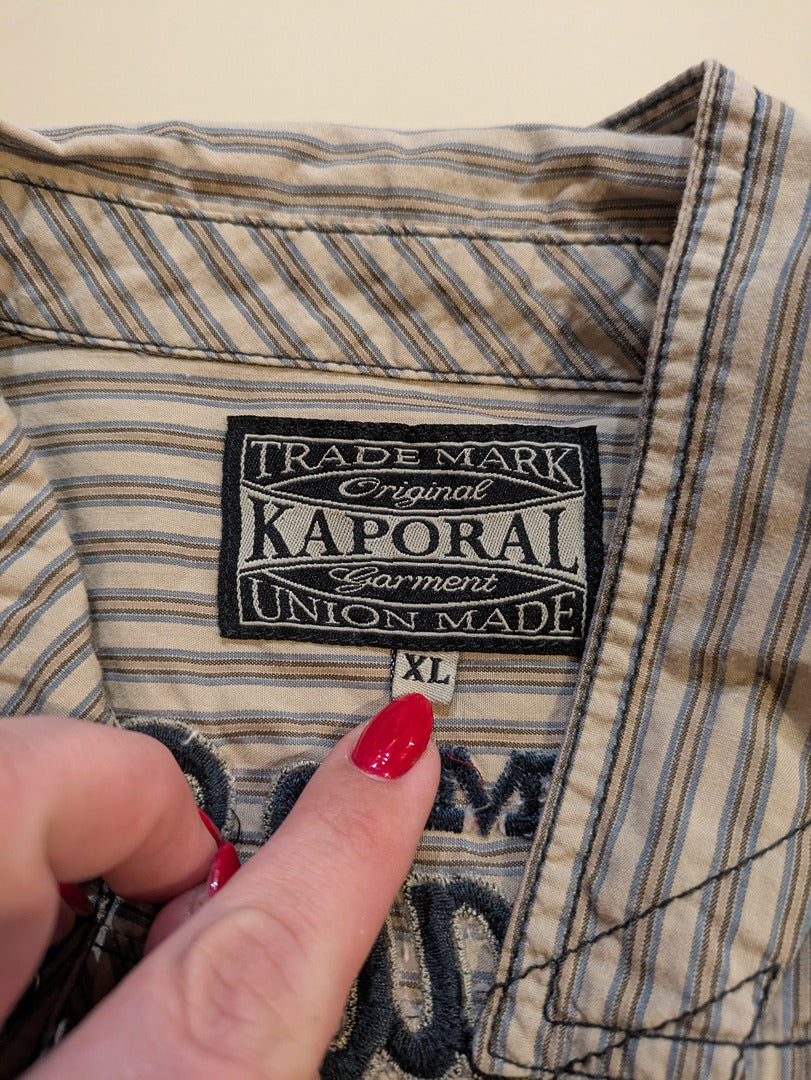 Chemise Kaporal - Xl - Gris - M4 Ryfle