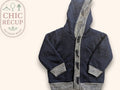 Gilet Baby Club - 18-24 Mois - Marine - Erbul-87