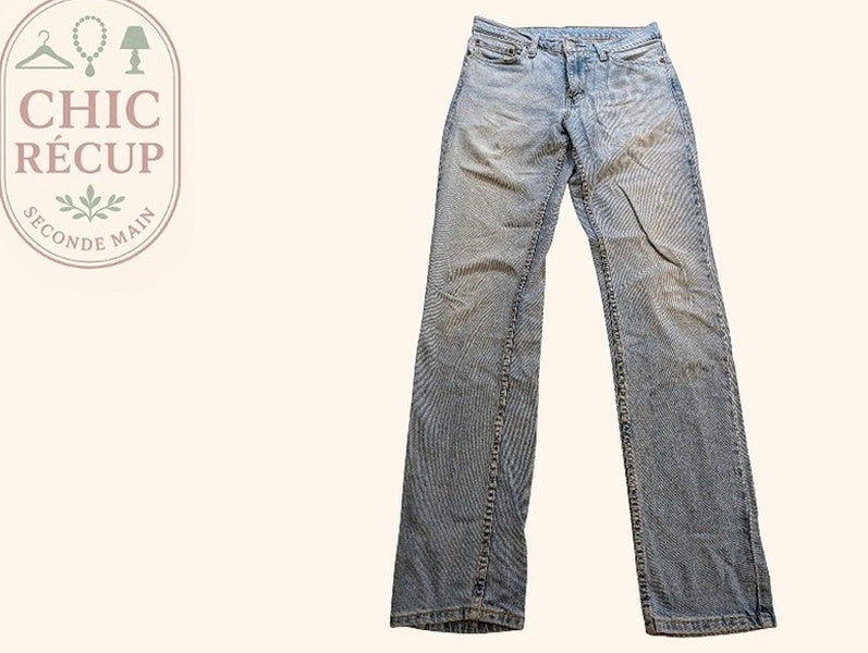 Jeans Coupe Droite Levi's - M - Bleu Clair - Grdec-16