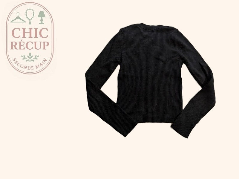 Autre Sweat Stradivarius - S - Noir - Mache-05