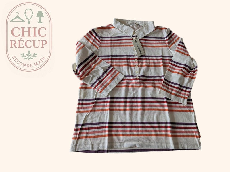 Polo Mat de Misaine - 48 - Ecru - Maevesp