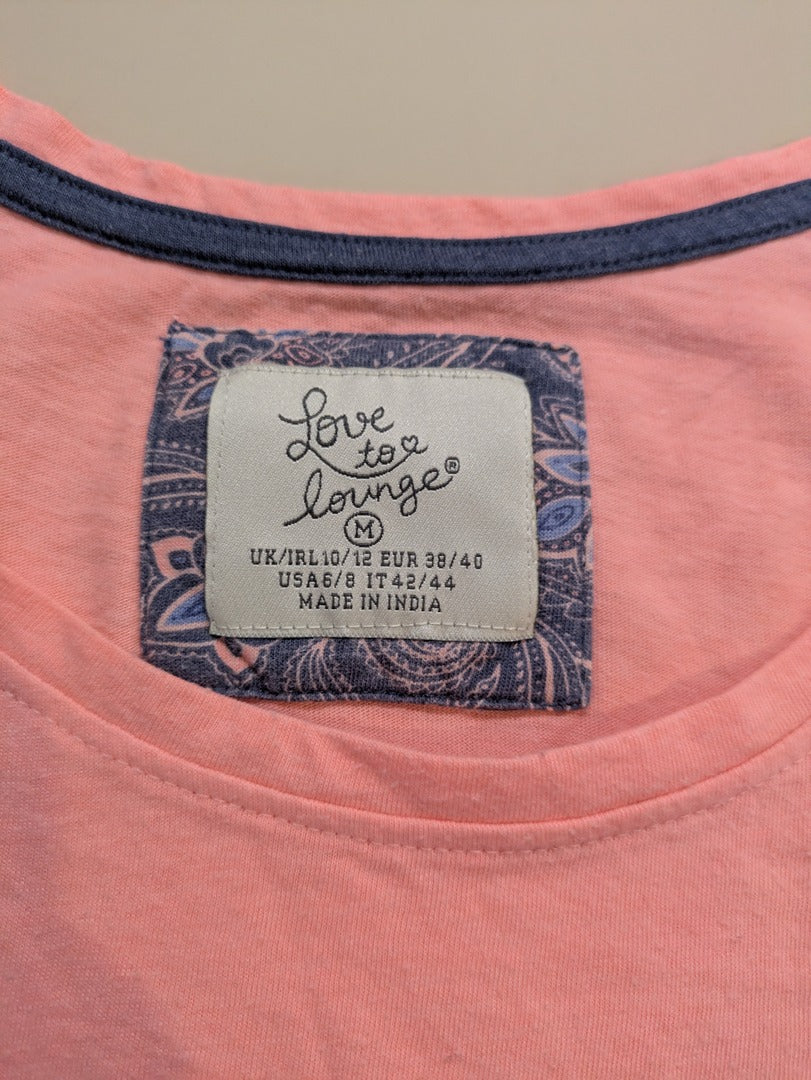 Pyjama Love To Lounge - M - Rose/marine - Evvio-44