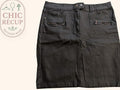 Mini-jupe Mosquitos - 44 - Noir - Codia-02