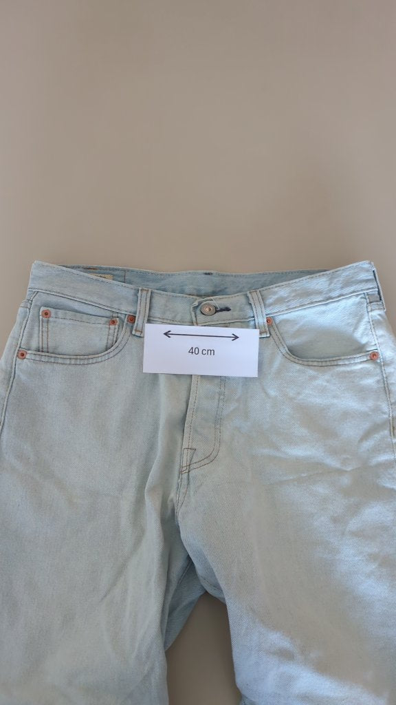 Short en jean Levi's - 32 - Bleu clair - 501 Premium