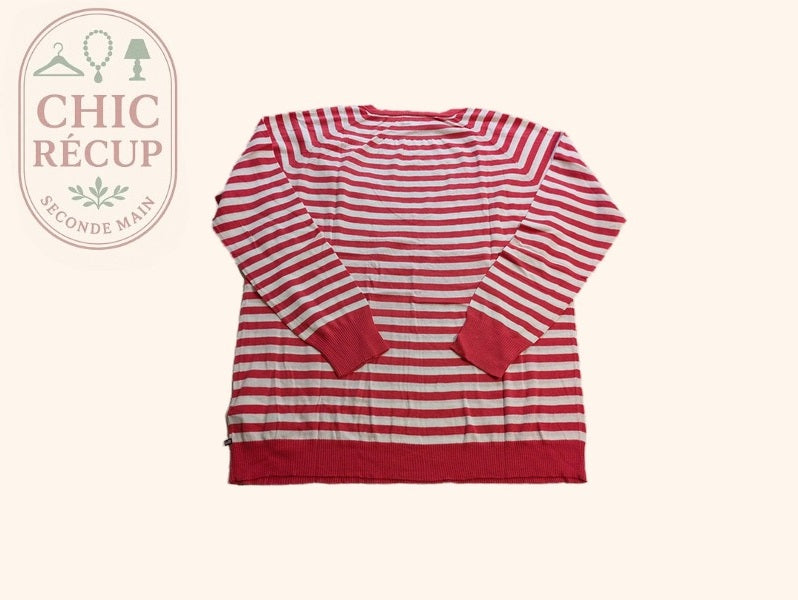 Pull Col V Ralph Lauren - Xl - Rouge - Labag-188