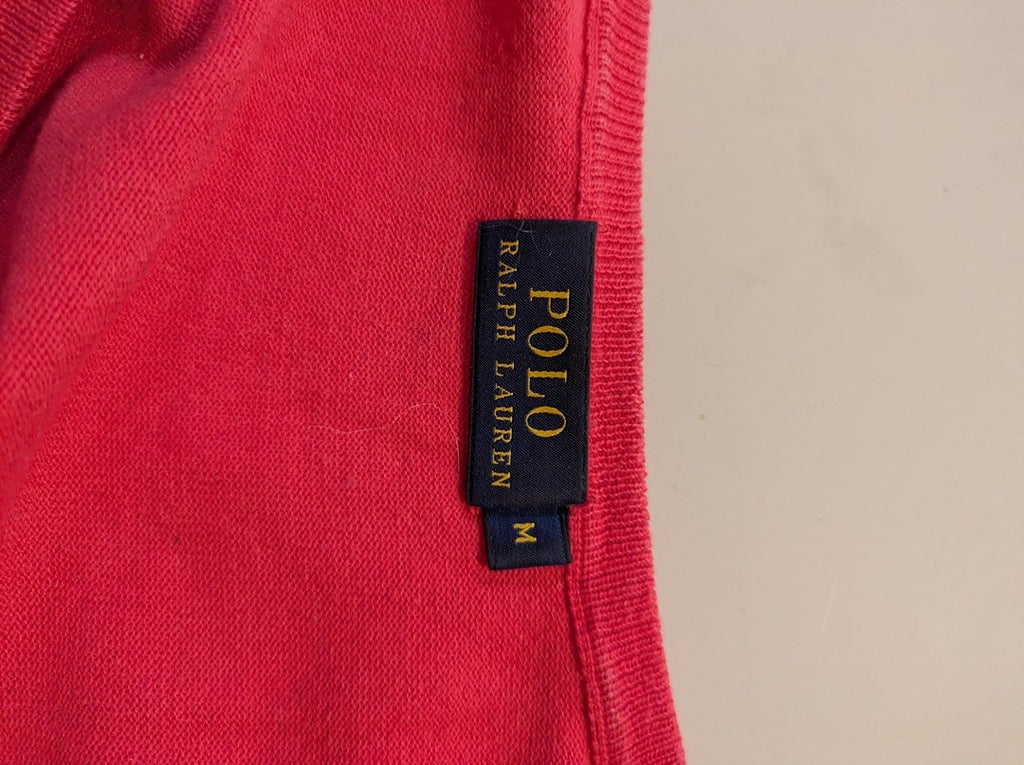 Pull Col V Ralph Lauren - M - Fuchsia - Casor-16