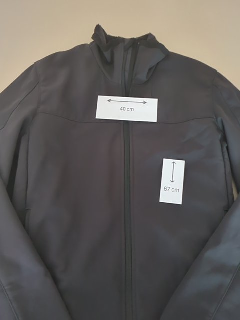 Veste coupe-vent - Decathlon - S - Noir - Softshell