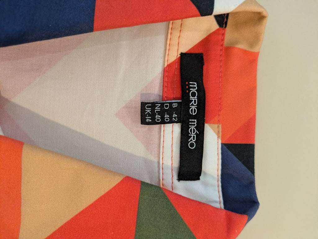 Robe Marie Méro - 40 - Orange - Dr05/756