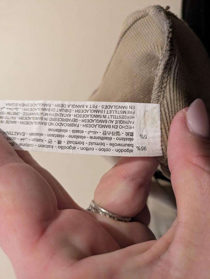 Autres Haut Zara - S - Beige/kaki - Amfat-19