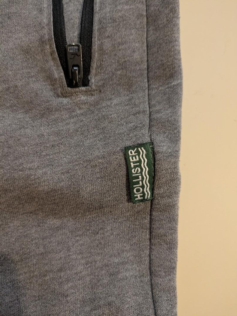 Jogging Hollister - S - Gris - Grdec-10