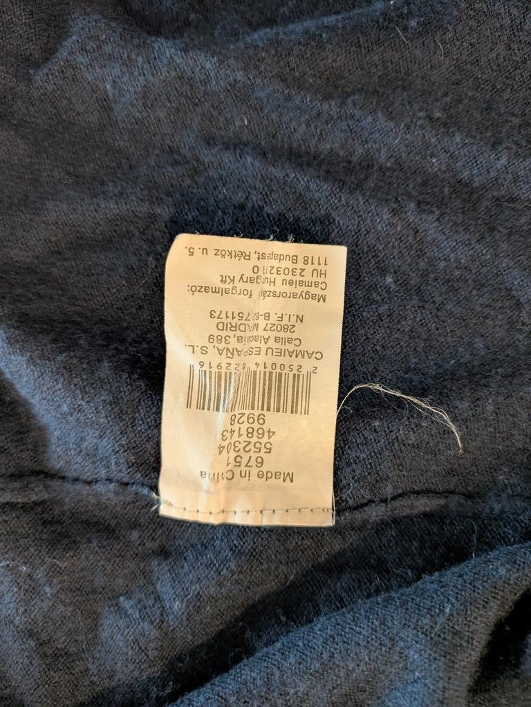 Gilet femme bleu marine Camaïeu taille 1