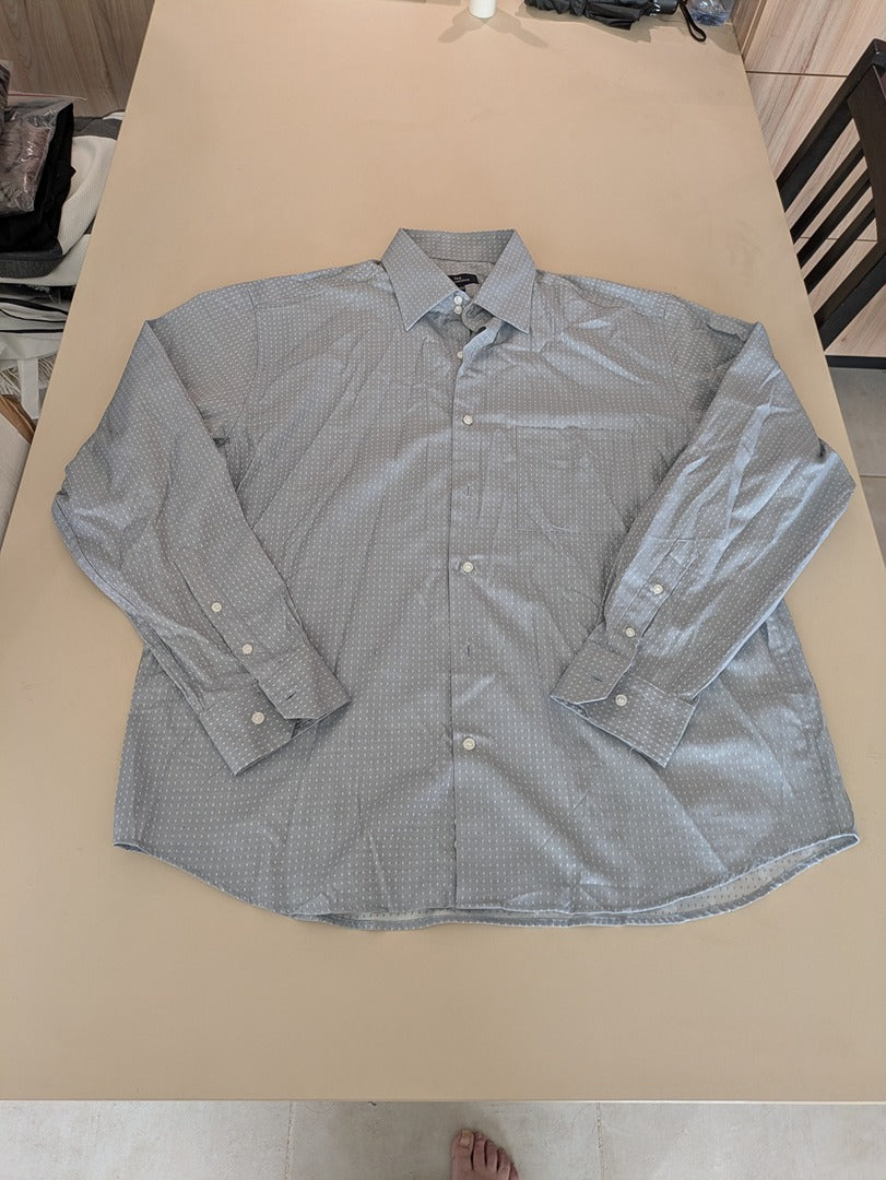 Chemise À Motifs Tex - Xl - Bleu Clair - Lulaf-13
