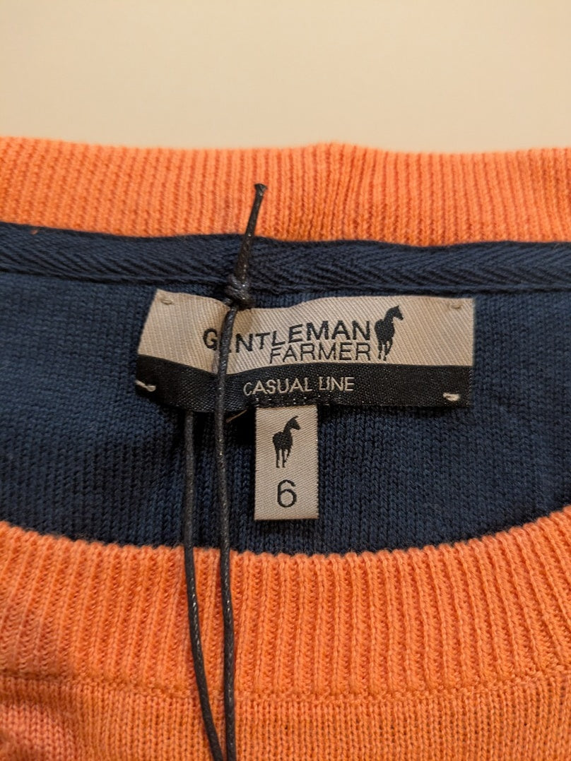 Pull Ras De Cou Gentleman Farmer - Xl - Orange - Labag-120