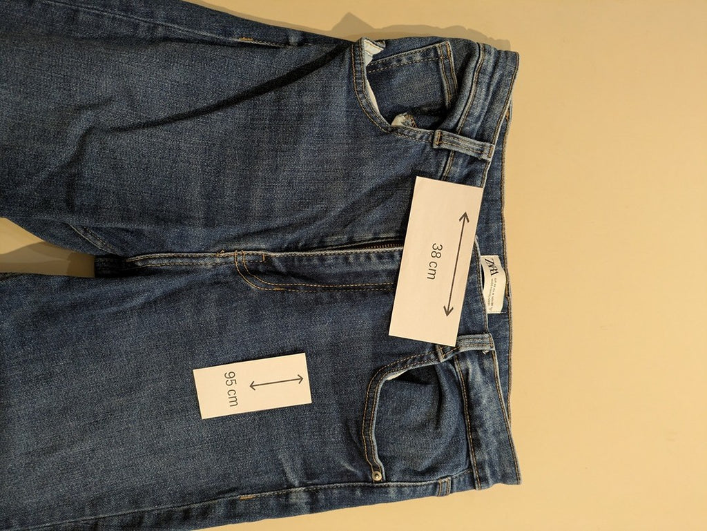 Jeans Slim Zara - S - Bleu - Paval-9