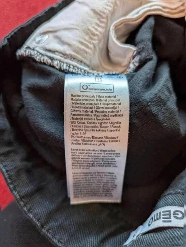 Jeans Slim Gémo - 16 ans / 176 cm - Noir - Luvio-16