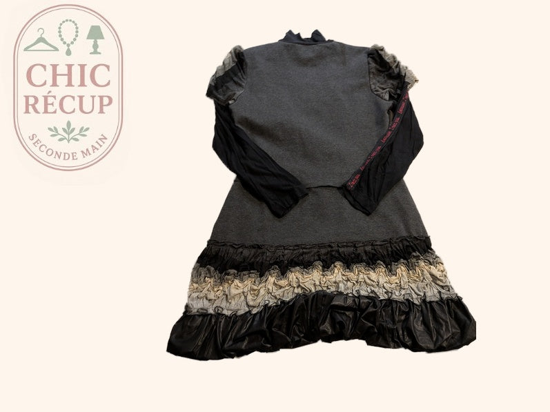Robe Leslie - 44 - Noir - Design Graphique