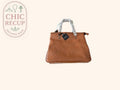 Sac à main Unanyme Georges Rech - 40x30x13 - Camel - Hadrian