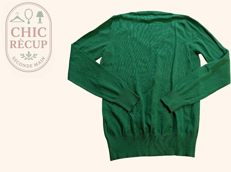 Pull Col V Marina Yatching - Xl - Vert - Labag-23