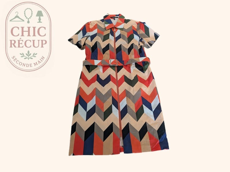 Robe Marie Méro - 40 - Orange - Dr05/756