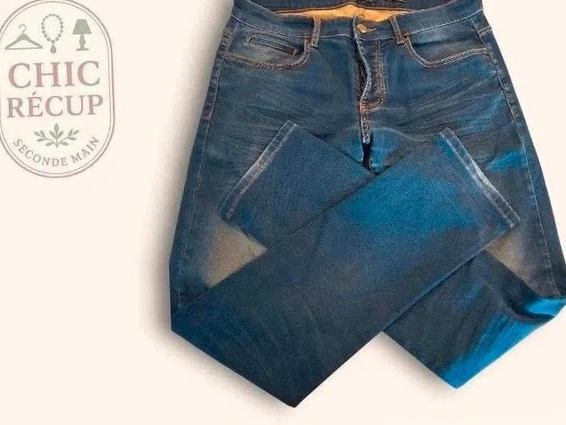 Jeans Slim Devred - L - Bleu - Ayazn-8