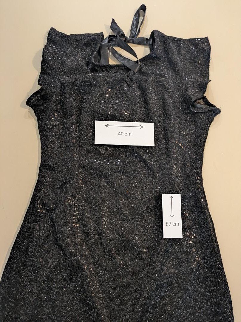 Robe de soirée Only - 38 - Noir - sequins