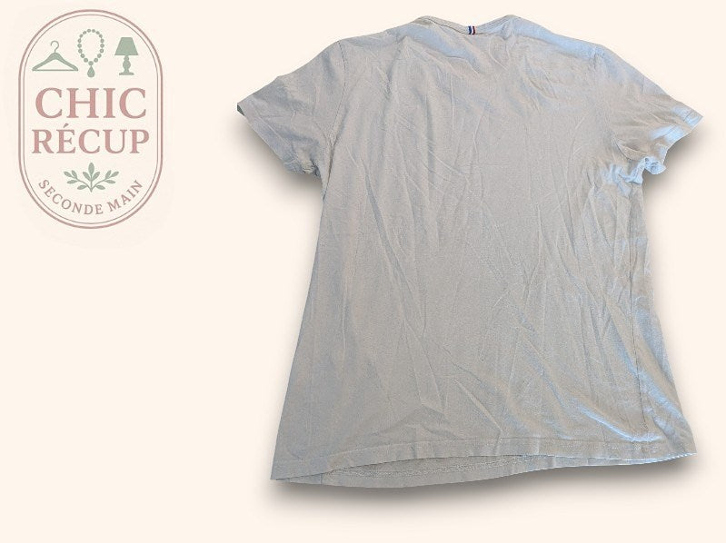 T-shirt Le Coq Sportif - M - Blanc - Qubur-01
