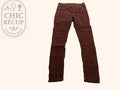 Pantalon Droit Pepe Jeans - 34 - Marron - Mache-42