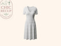 Robe Midi Sandro - S - Blanc - Joghi-13